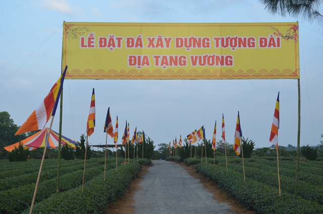 Lễ đặt đá xây dựng Tượng đài Địa Tạng Vương