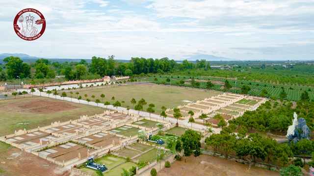 Nghĩa Trang Hoa Viên Địa Tạng Vương Từ Góc Nhìn Flycam 2019